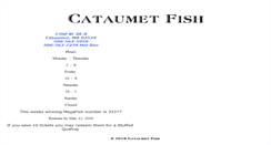 Desktop Screenshot of cataumetfish.com
